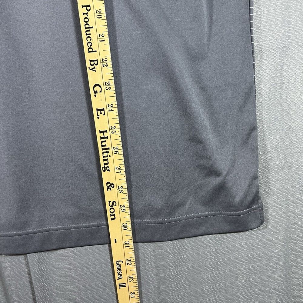 St. Louis Cardinals Golf Polo Shirt Mens XL Gray Stripe Cutter Buck CB Dry Tec - Picture 8 of 8
